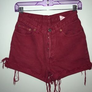 Levi’s High Waisted Shorts